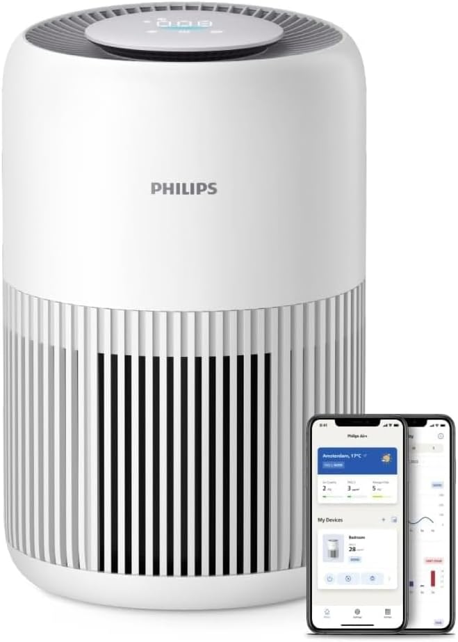 Philips Oczyszczacz powietrza serii 900, HEPA NanoProtect + filtr z węglem aktywnym, CADR 250 m³/h