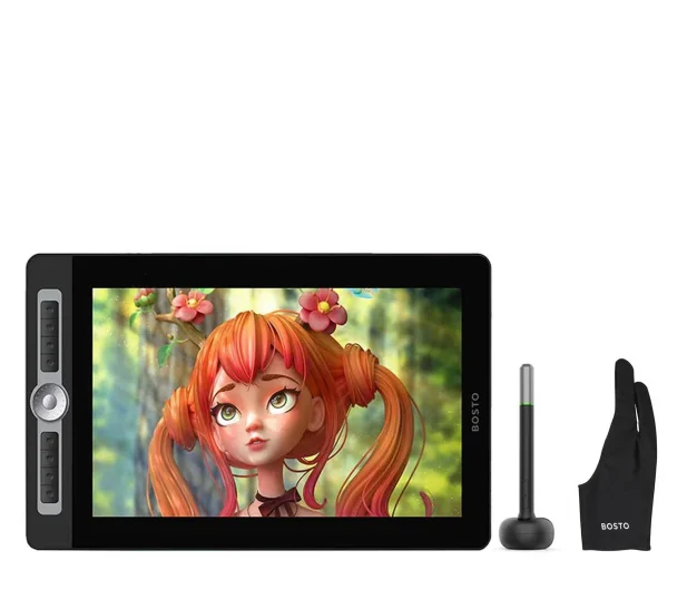 Tablet graficzny BOSTO BT-16HD PRO + rękawiczka