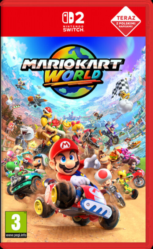 Mario Kart World Gra NINTENDO SWITCH 2 (wersja PL)