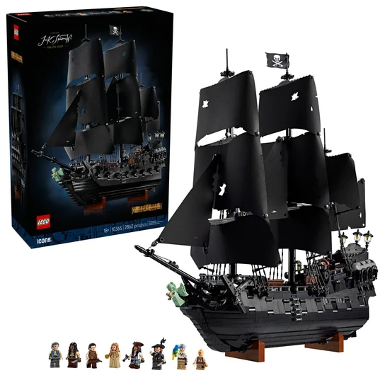 LEGO Icons, klocki, Statek piracki kapitana Jacka Sparrowa, 10365