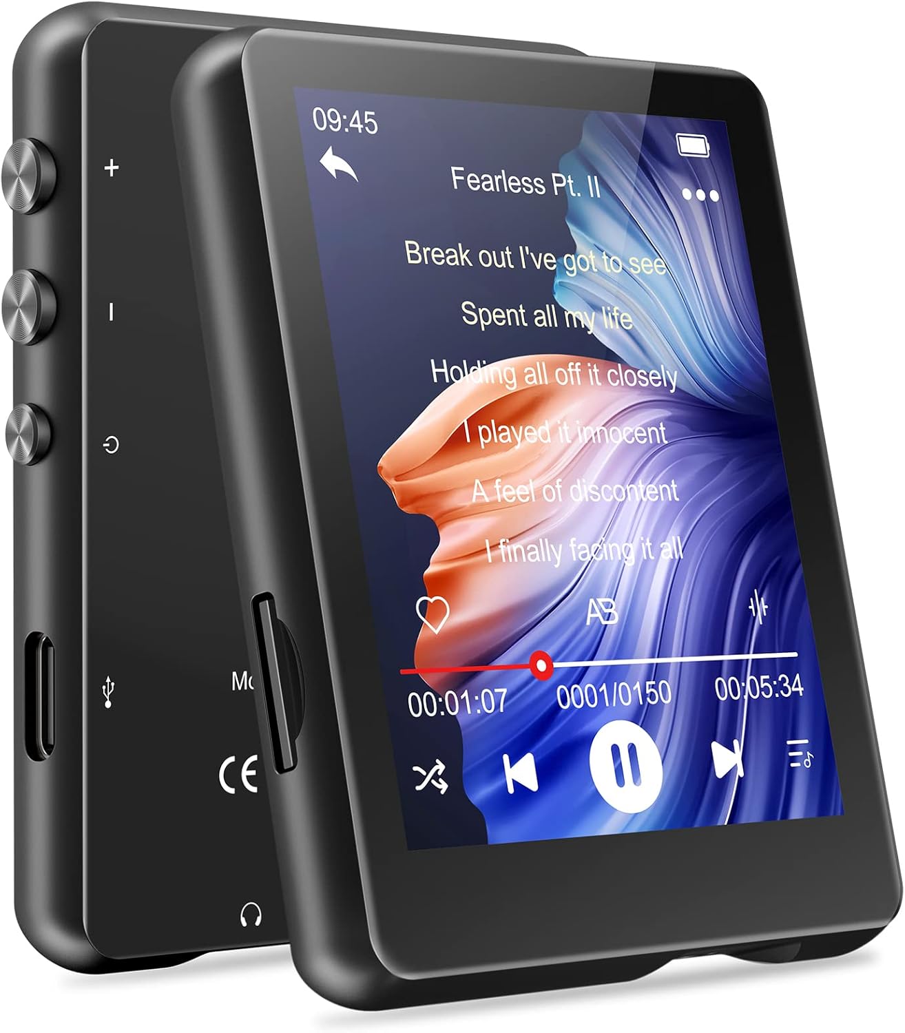 Przenośny odtwarzacz MP3 MECHEN, Bluetooth 5.0 32GB 2,4"