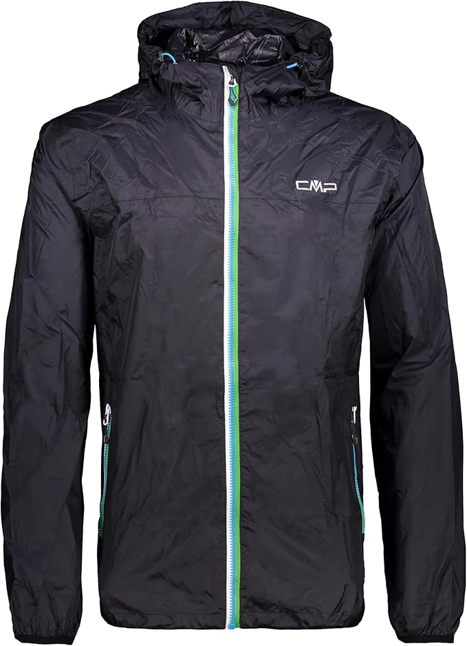 CMP Kurtka przeciwdeszczowa, męska, antracyt (rozm. S-XXL)