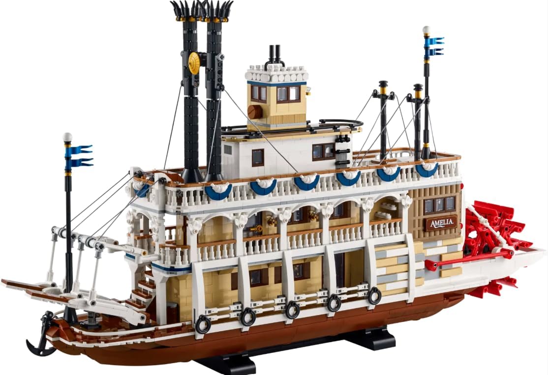 Klocki LEGO Ideas 21356 Exclu Cdiscount Mississippi Steam Boat