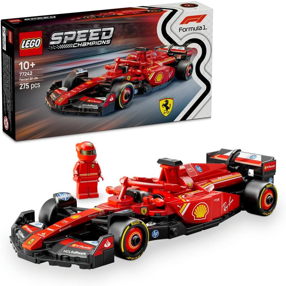 Kloki LEGO Speed Champions Bolid F1 Ferrari SF-24