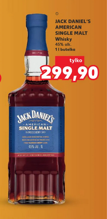 Whisky Jack Daniel's American Single Malt, 45%, 1 L