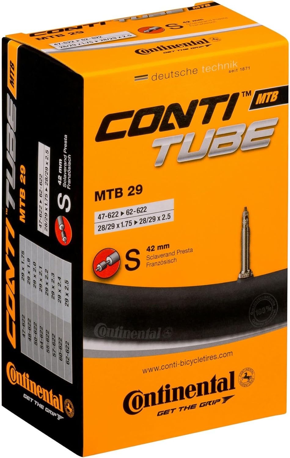 Dętka rowerowa Continental MTB 28/29"