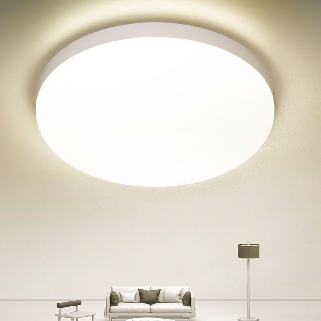 Lampa sufitowa LED MGEELED, 36W, 4000K, 4300LM, Neutralna Biała
