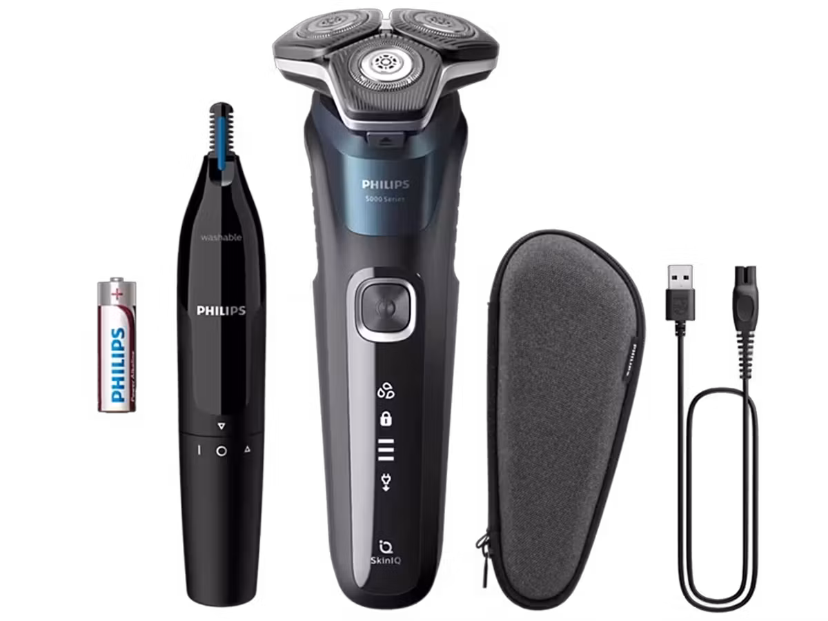 Maszynka do golenia Philips S5889/11 Serie 5000 + trymetr + etui podróżne