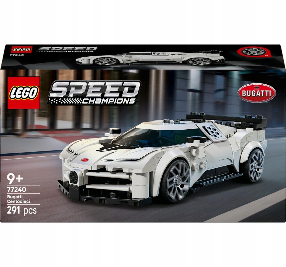 Klocki LEGO SPEED CHAMPIONS Hipersamochód Bugatti Centodieci 77240