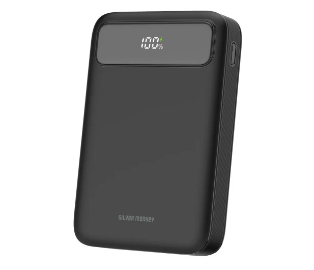 Silver Monkey Powerbank 10.000mAh USB-A USB-C PD 22,5W