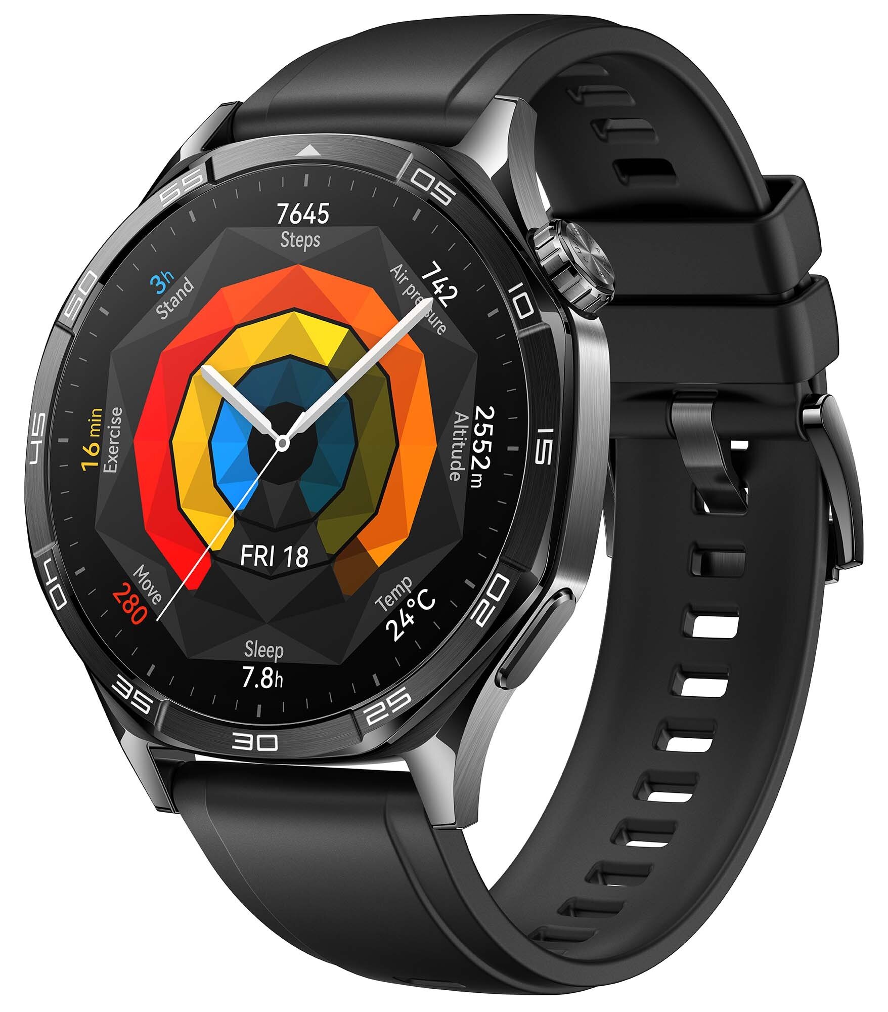 Smartwatch HUAWEI Watch GT 5 Active, 46mm, Czarny