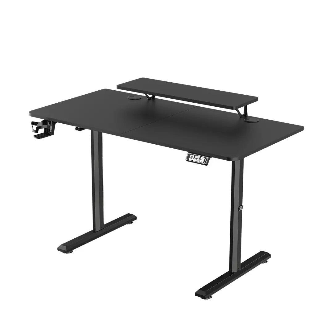 Biurko Ultradesk HIGHLANDER 120cm Regulacja ELEKTRYCZNA wysokości, Czarny