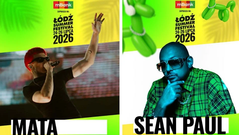 BEZPŁATNY KONCERT - Mata i Sean Paul, Łódź Summer Festival 2026