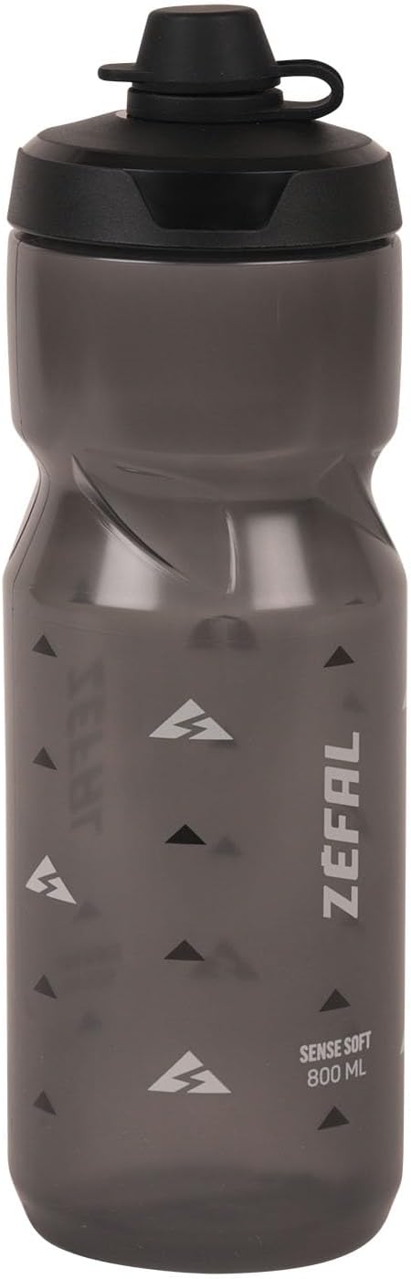 Bidon ZEFAL Sense Soft 80, czarna, 800 ml
