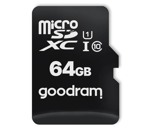 Karta  pamięci GOODRAM 64GB microSDXC 100MB/s C10 UHS-I U1