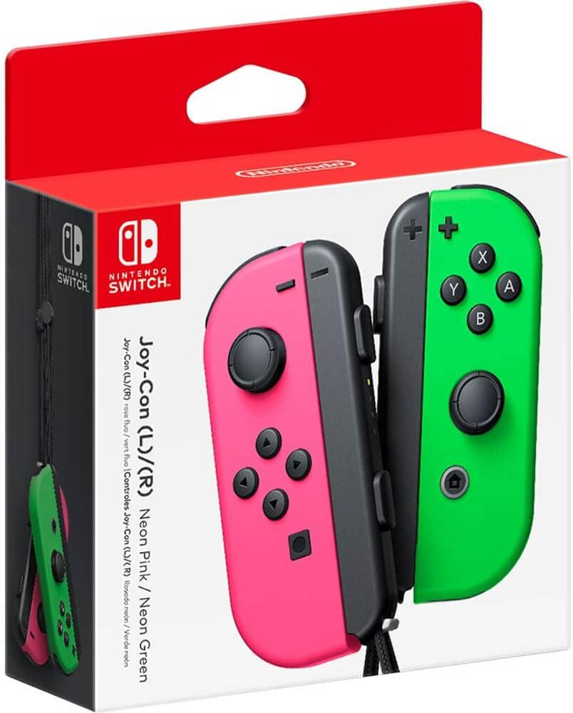 Kontroler Nintendo Switch Joy-Con Pair, Neon Green/Neon Pink
