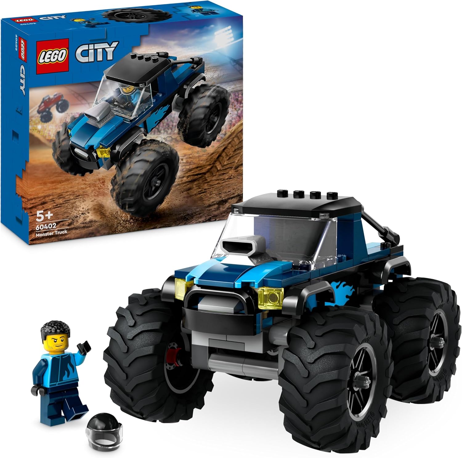 Klocki LEGO City Niebieski monster truck