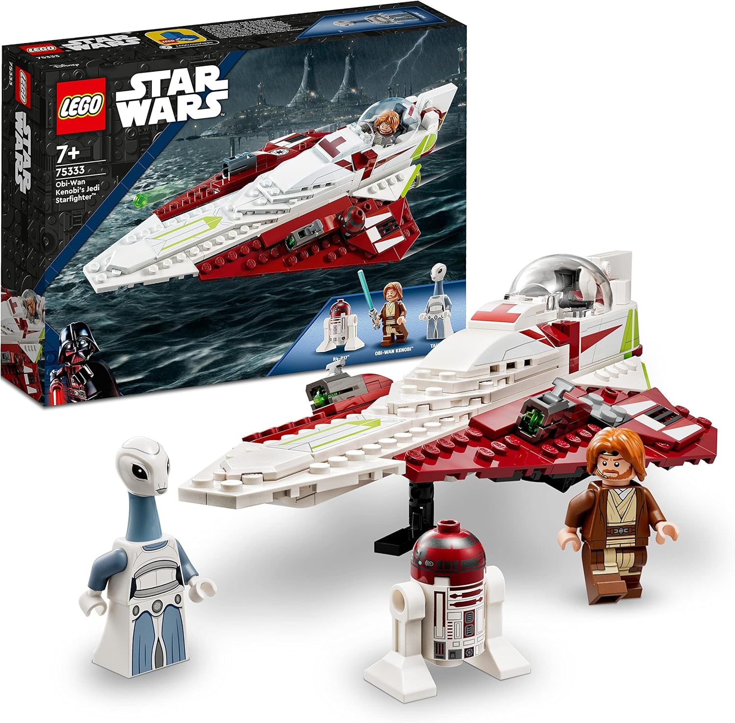 Klocki LEGO Star Wars Myśliwiec Jedi Obi-Wana Kenobiego, 75333