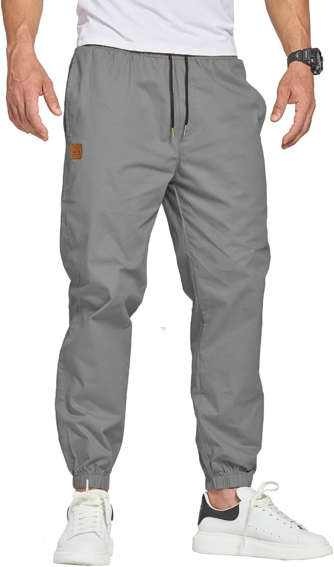 ZOXOZ Męskie Spodnie Sportowe Bawełniane, rozm. S-3XL (3 kolory)