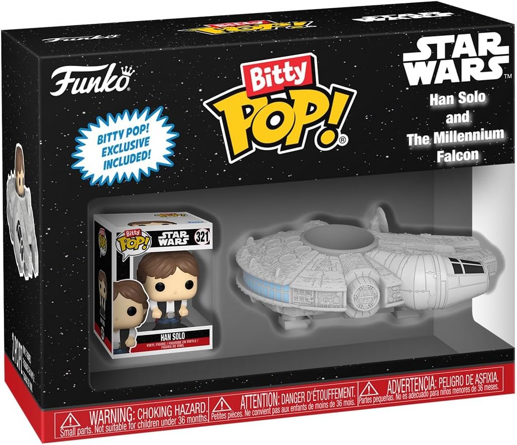 Funko Pop! Bitty Ride: Star Wars - Han Solo z Sokołem Millenium