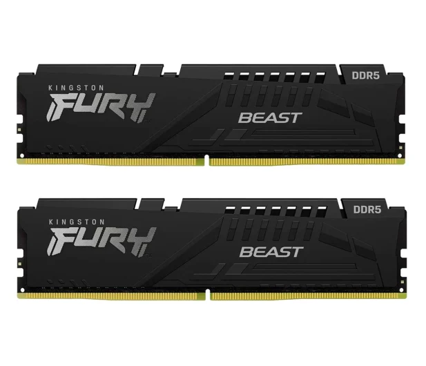 Pamięć Kingston FURY 32GB (2x16GB) 6400MHz CL32 Beast Black EXPO