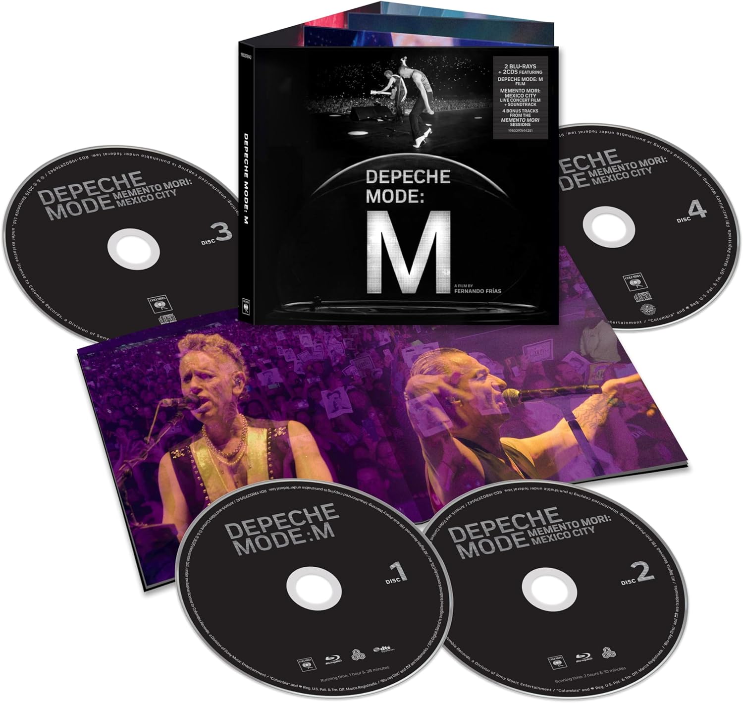 Depeche Mode: M (2 CD + 2 BLU-RAY)