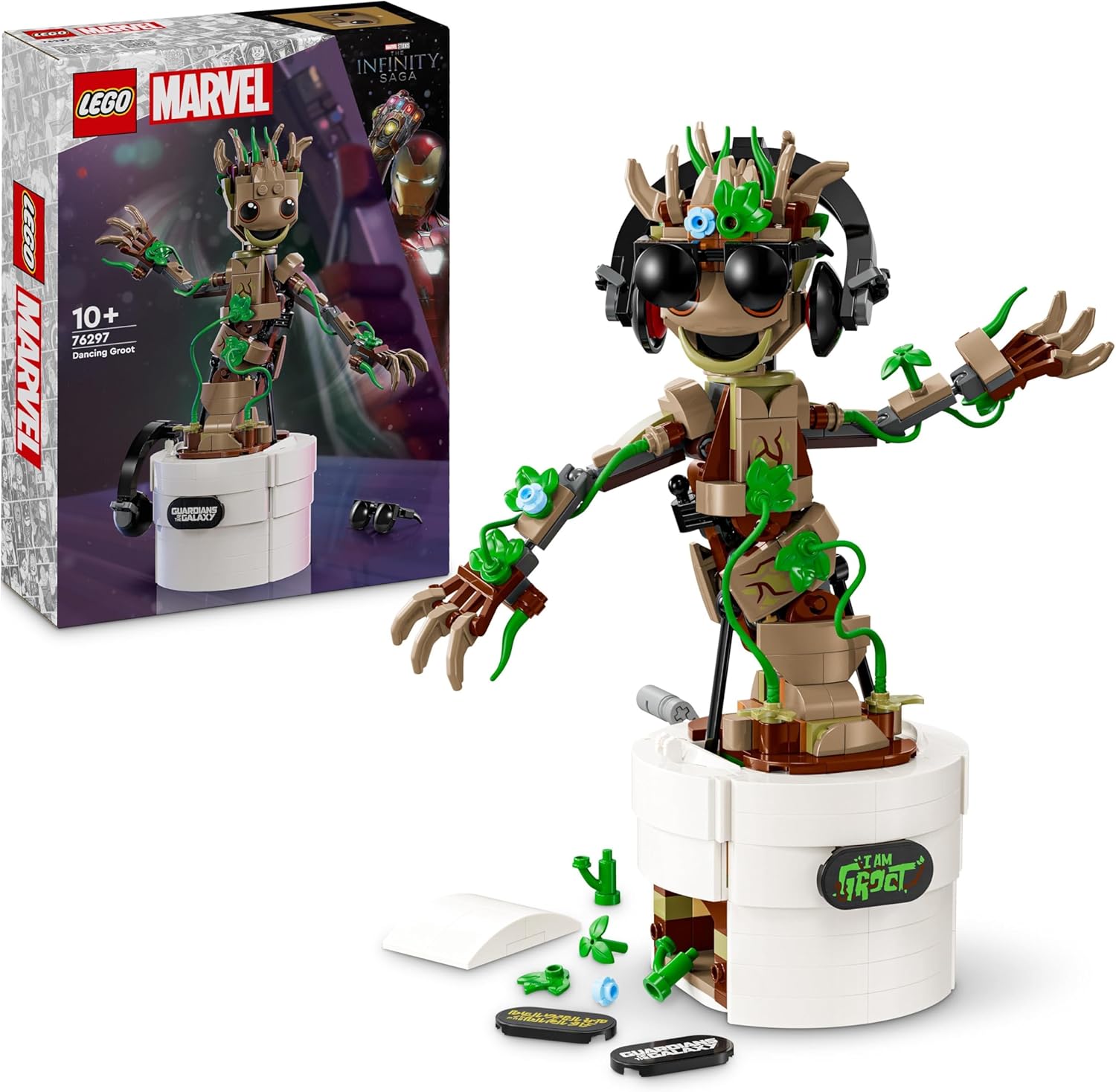 Klocki LEGO Marvel Tańczący Groot