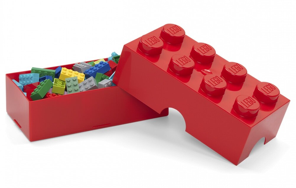 Pudełko śniadaniowe LEGO Klocek 402317 (1 pudełko)  różne kolory