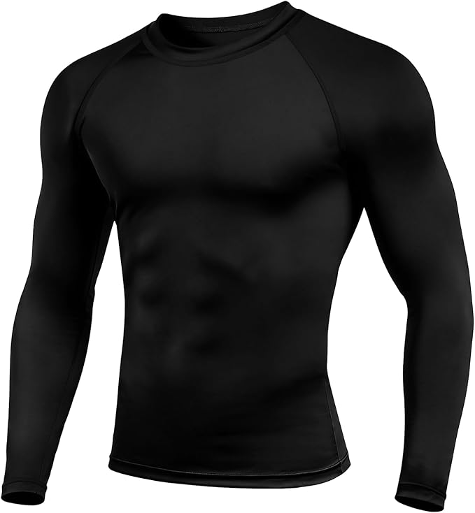 Męska koszulka kompresyjna BSBUY, do biegania, rozm. L-XL