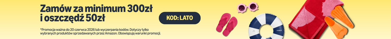RABAT 50 PLN przy zamówieniu za 300 PLN - AMAZON