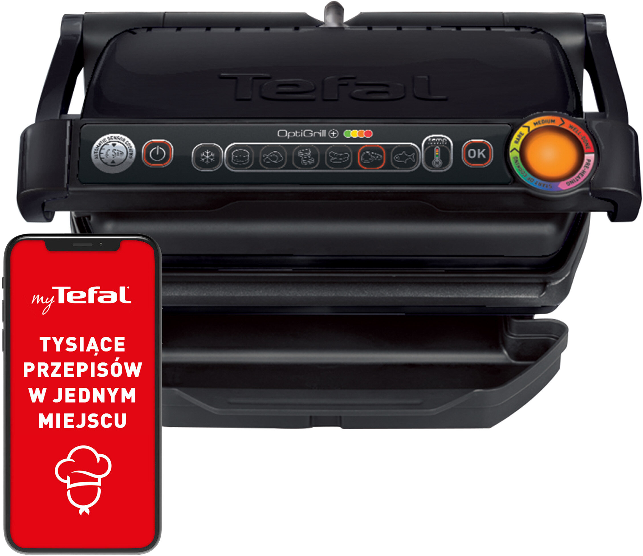 Grill elektryczny TEFAL GC7128 OptiGrill+