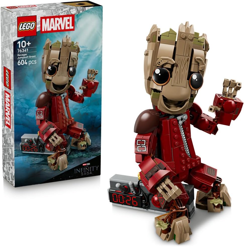 Klocki LEGO ǀ Marvel Groot w stroju Ravagera, 76341