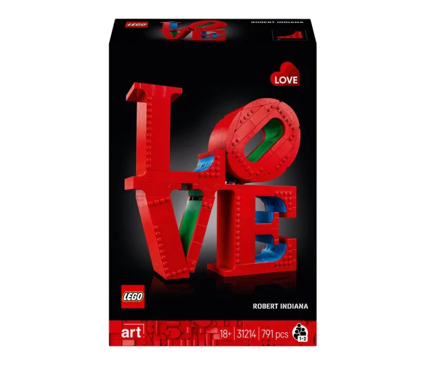 Klocki LEGO Art 31214 LOVE