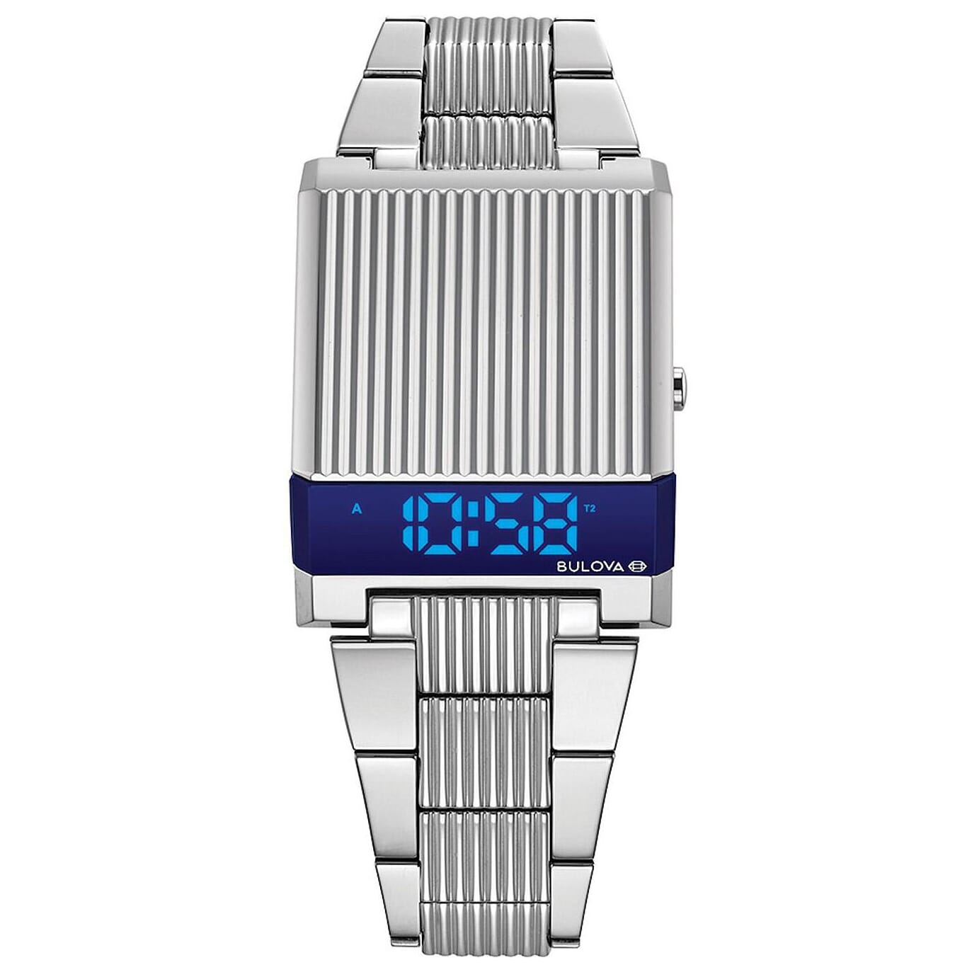 Zegarek męski Bulova 96C139 Computron srebrny