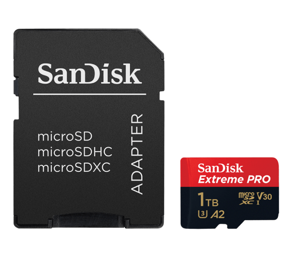Karta pamięci SANDISK microSDXC 1TB Extreme Pro 200/140 MB/s + adapter