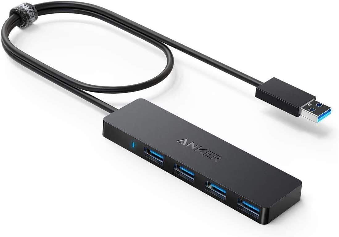 Hub Anker 4-portowy, USB 3.0 z wydłużonym kablem 60 cm