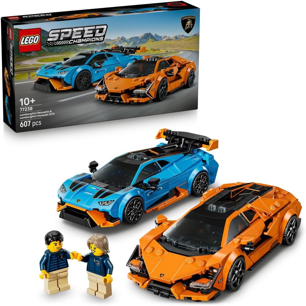 Klocki LEGO Speed Champions Lamborghini Revuelto i Huracán STO