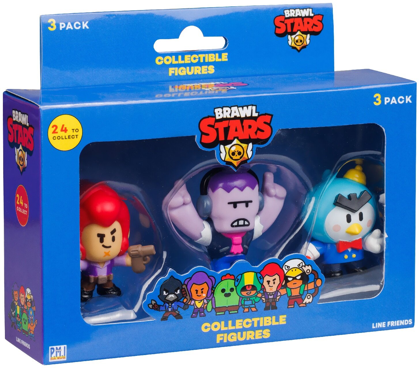 Zestaw figurek SUPERBUZZ Brawl Stars BRW2021C (Zestaw C)