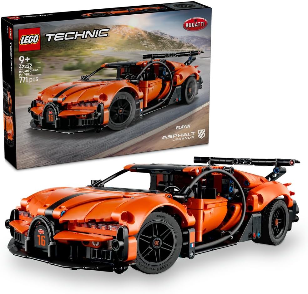 Klocki LEGO Technic Hipersamochód Bugatti Chiron Pur Sport
