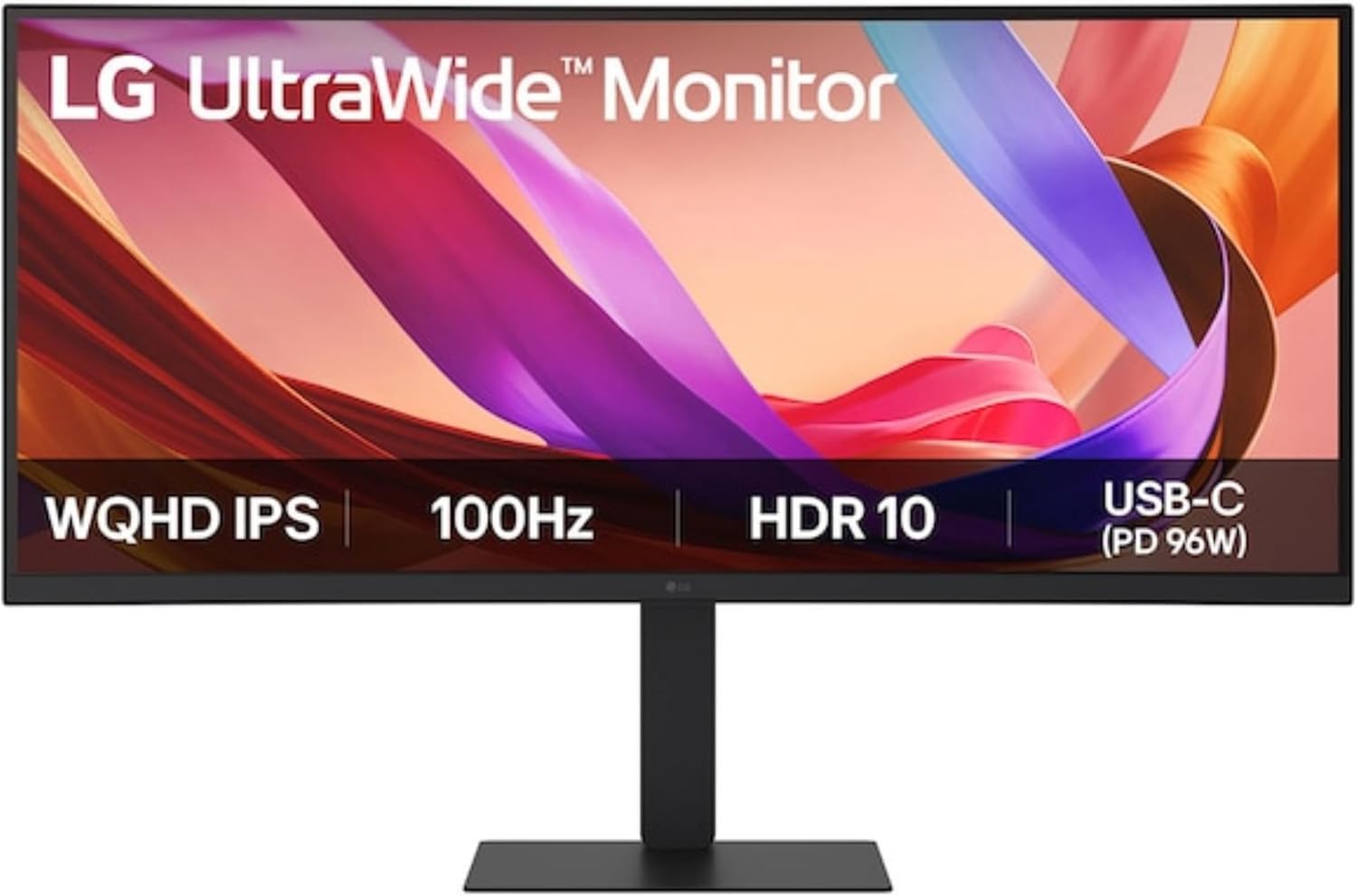 LG UltraWide 34U650A-B 34" Ultra Large PC Display - Panel IPS o rozdzielczości QHD (3440 x 1440), 5ms GtG 100Hz, HDR 10, DCI-P3 99%