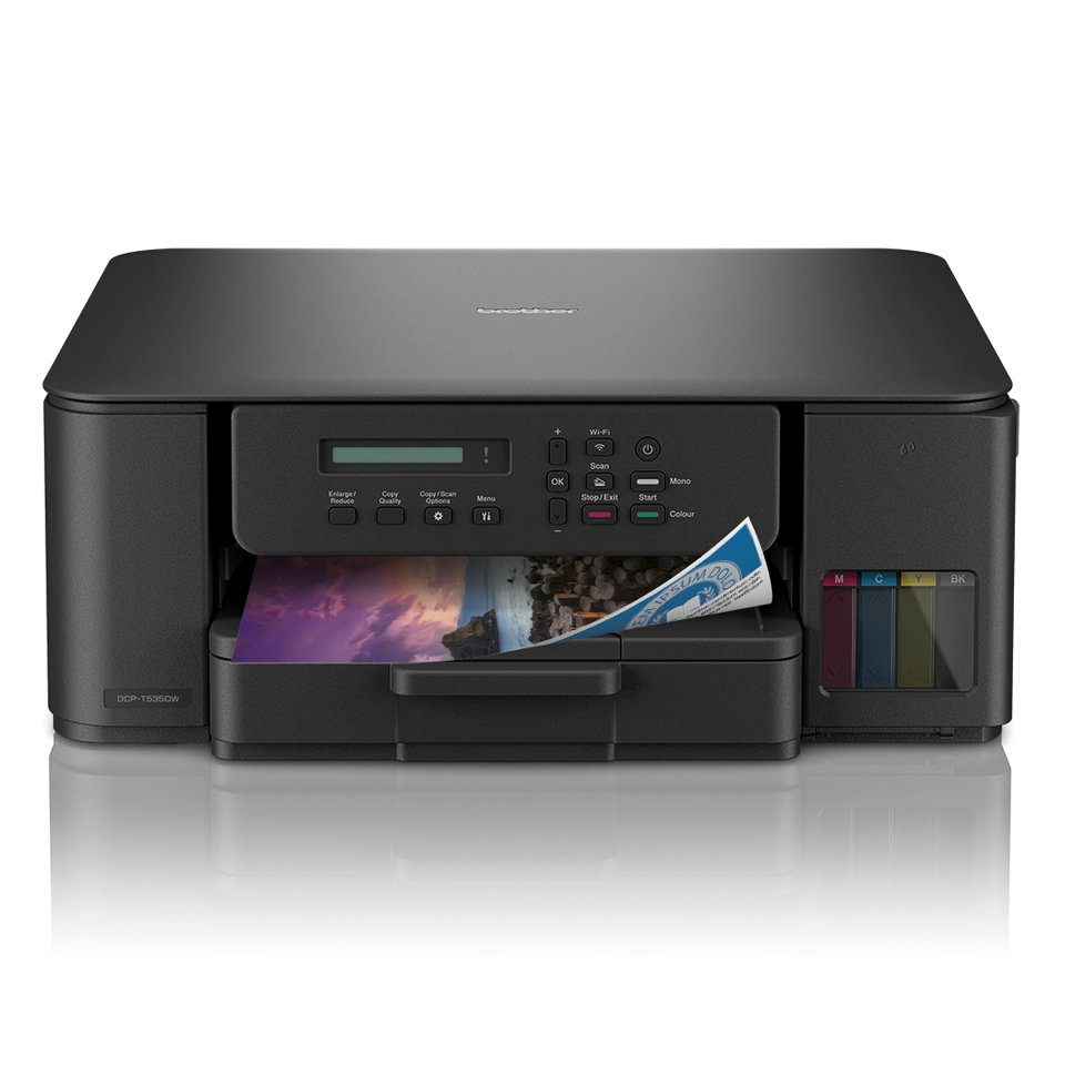Urządzenie wielofunkcyjne Brother DCP-T535DW, WiFi, Czarny