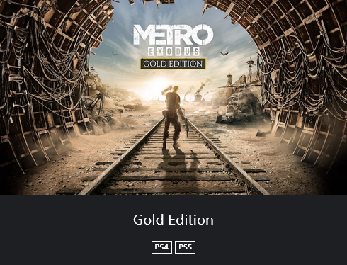 Gra Metro Exodus Gold Edition (w opisie inne), PS4/PS5