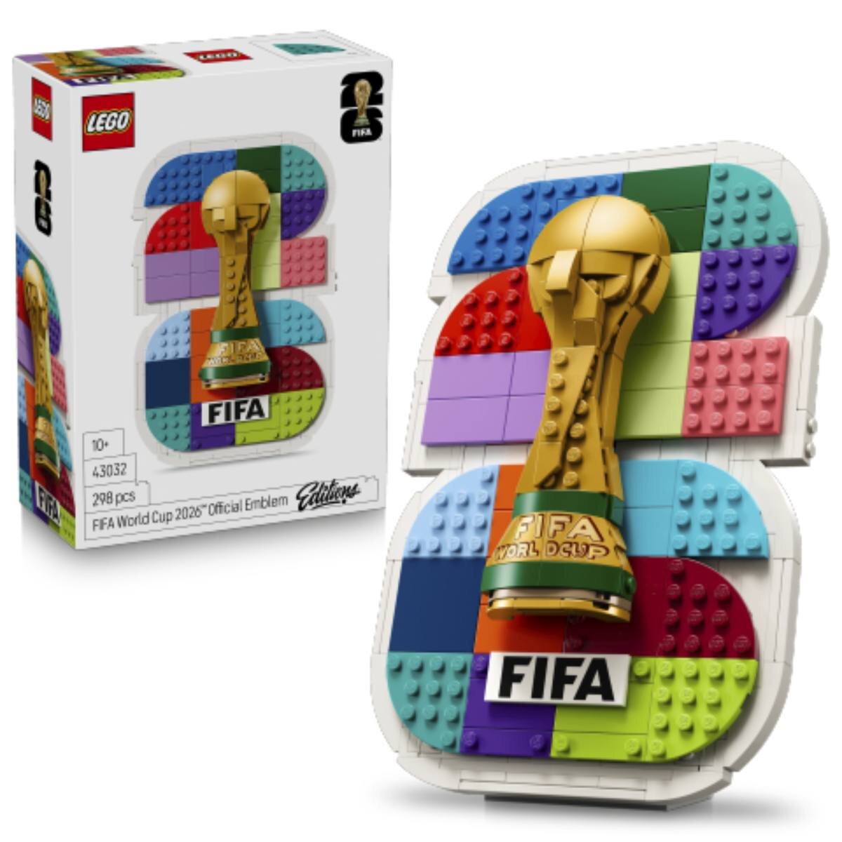 Klocki LEGO 43032 Editions Football Oficjalne logo FIFA World Cup 2026