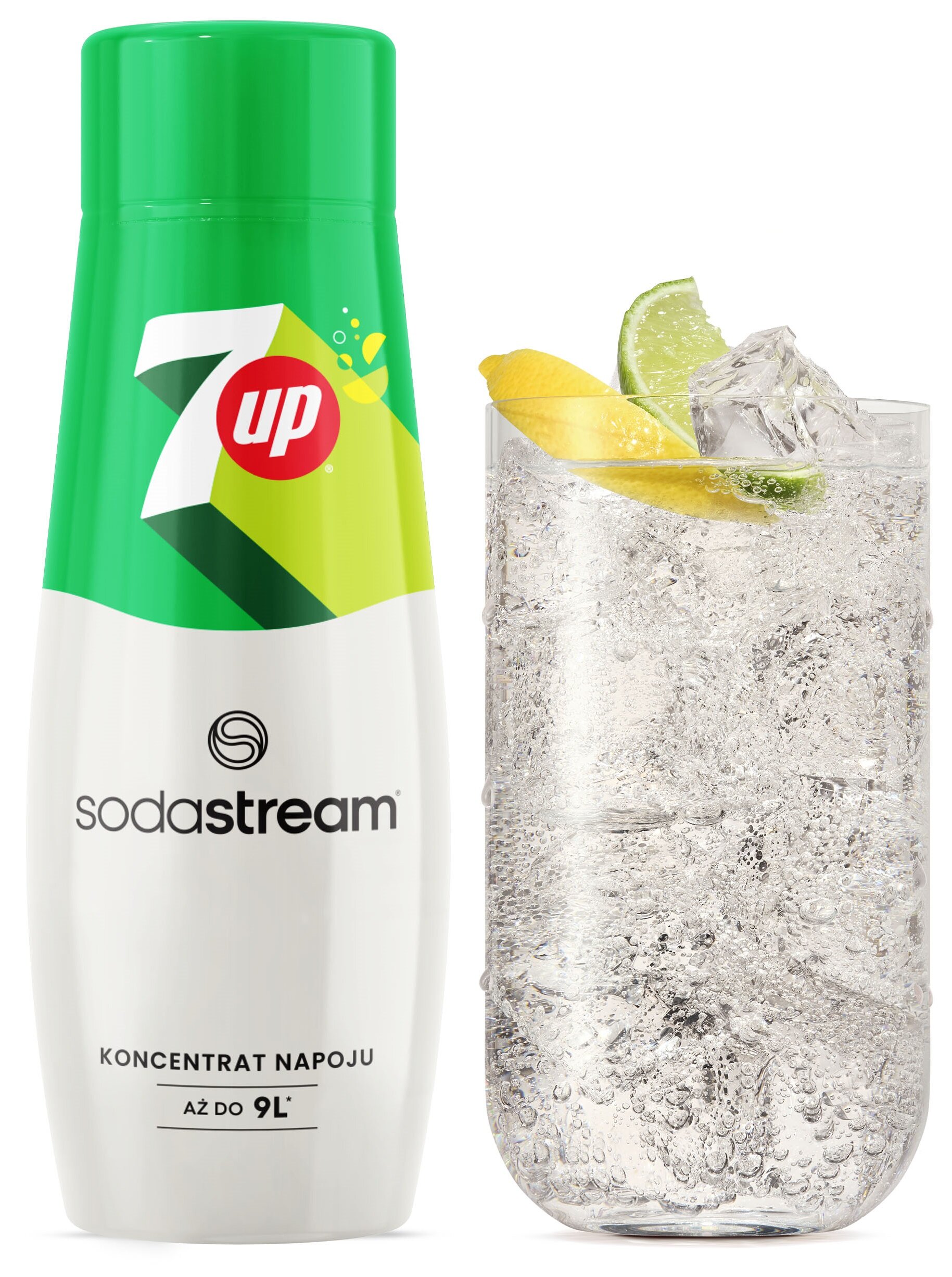 Syrop do saturatorów SODASTREAM 7UP 440 ml (ważno. 26.07.2026)