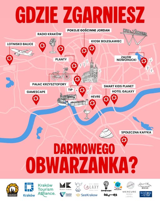 ZA DARMO obwarzanki z okazji DNIA OBWARZANKA - KRAKÓW (20.06)