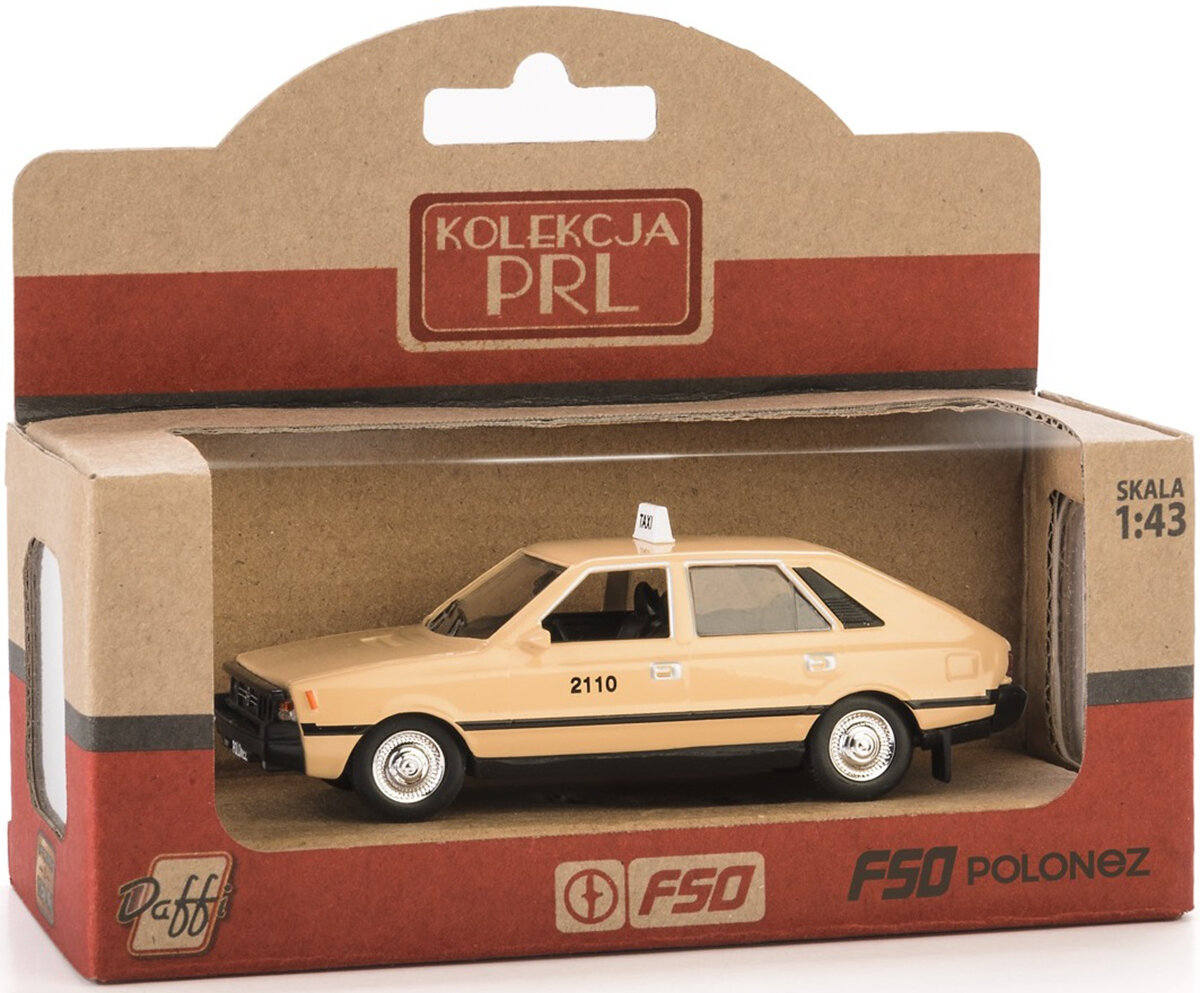 Samochód DAFFI Kolekcja PRL FSO Polonez Taxi K-583