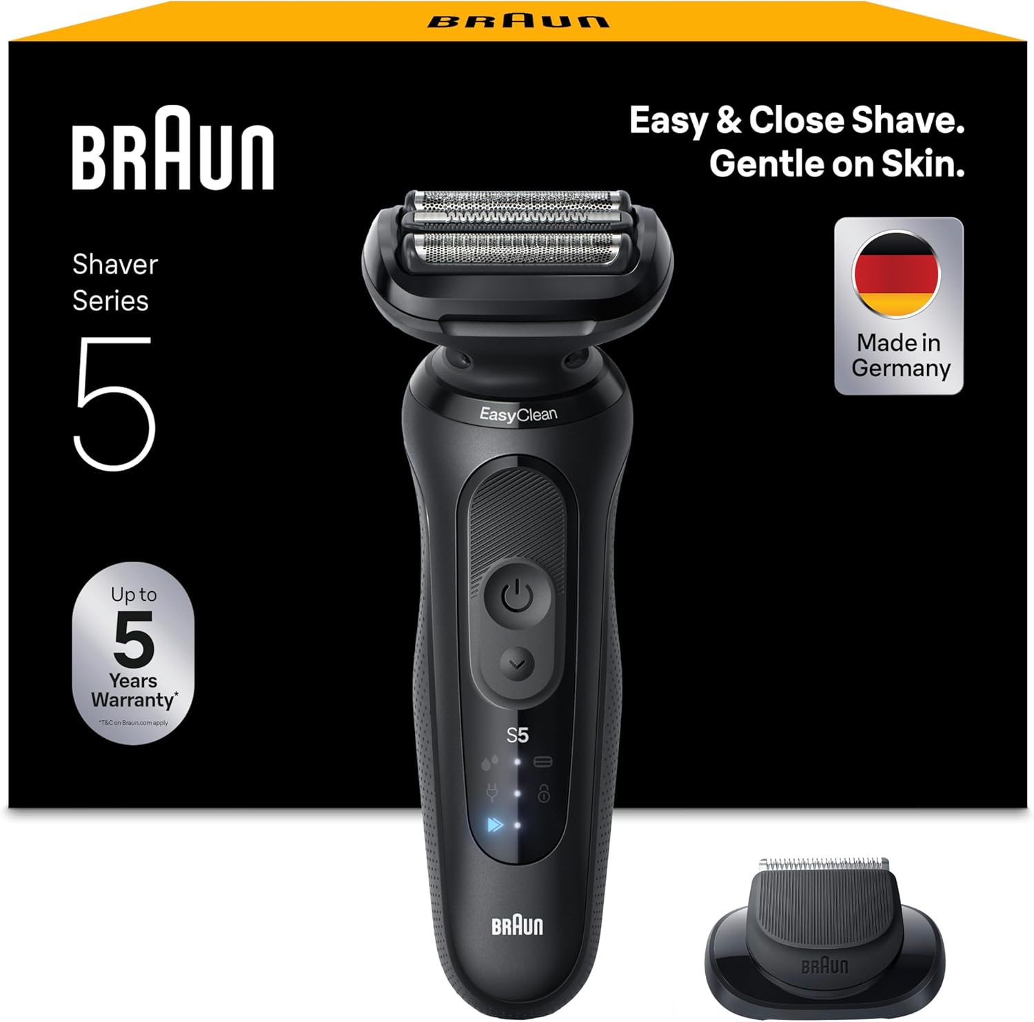 Braun Series 5 Golarka elektryczna, Do 50 minut