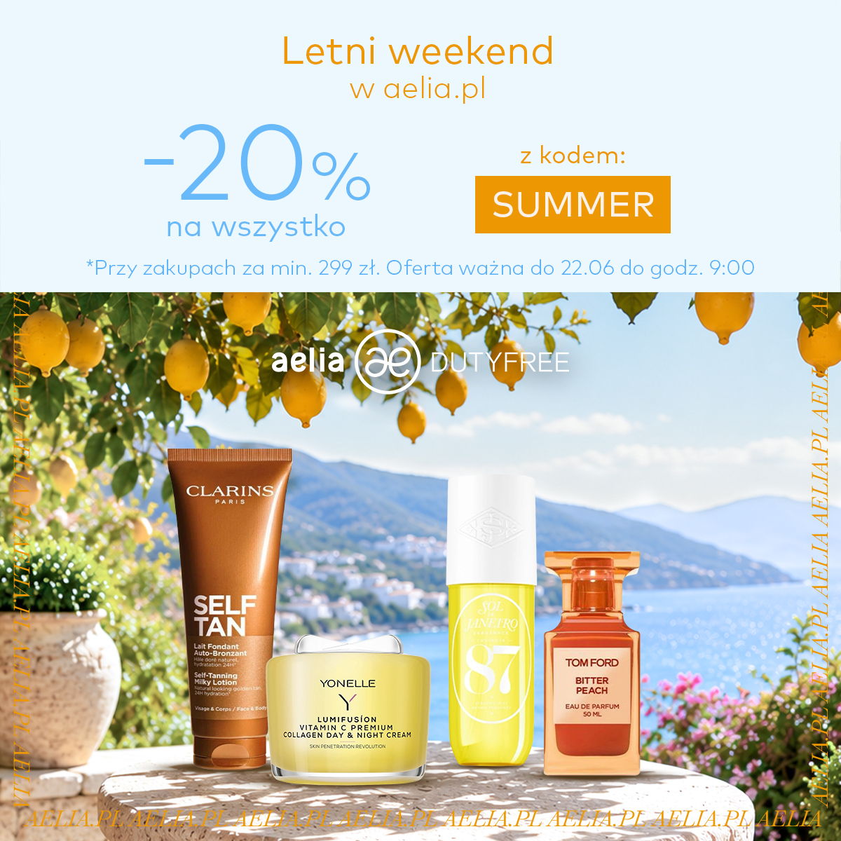 RABAT - 20% na cały asortyment , MWZ 299 zł + DARMOWA Dostawa - AELiA DUTYFREE