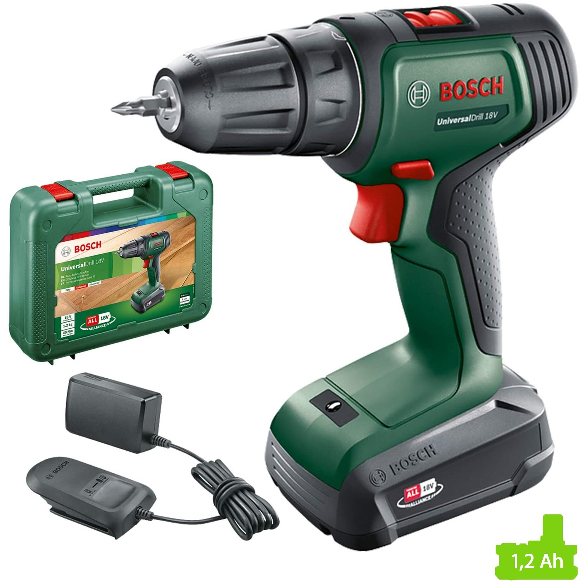 Wiertarko-wkrętarka BOSCH UniversalDrill 18V 06039D4001 z akumulatorem