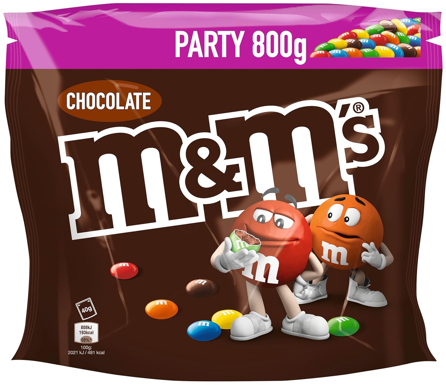 M&M's Chocolate PARTY, 800g